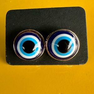 Women’s Evil Eye Stud Earrings